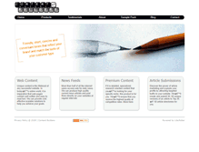 Tablet Screenshot of contentbuilders.net